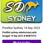 Prediksi Sydney 14 September 2025