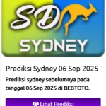Prediksi Sydney 6 September 2025