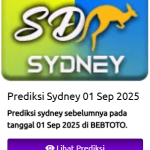 Prediksi Sydney 1 September 2025